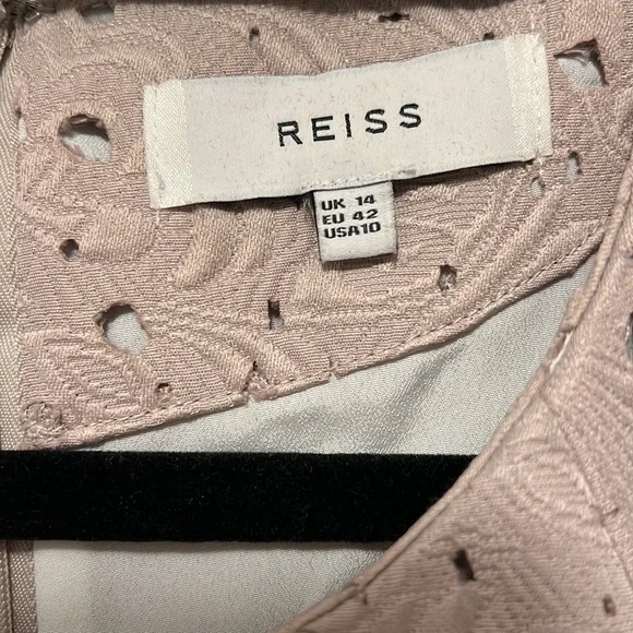 Reiss Spring Dress - Light Blush - Picture 5 of 8